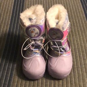 Toddler Girls Frozen 2 Light Up Snow Boots
